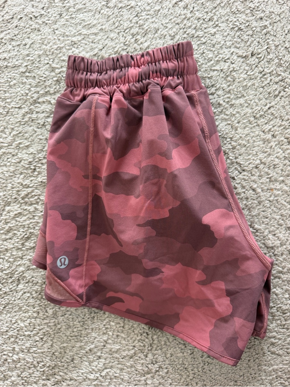 Lulu Lemon size 4 camo shorts (only worn once)